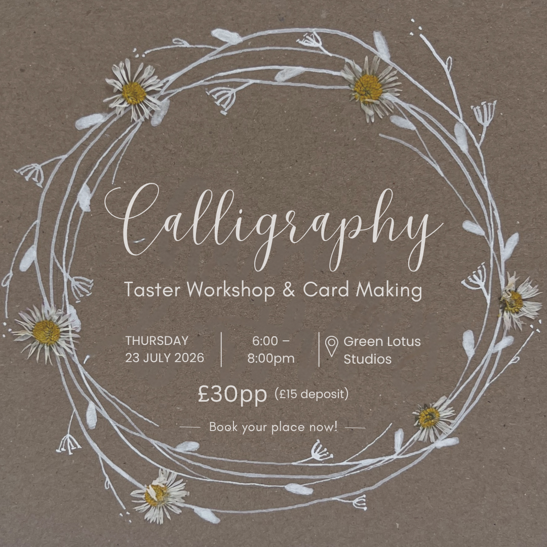 Calligraphy Taster Workshop & Card Making