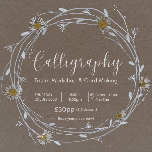 Calligraphy Taster Workshop & Card Making