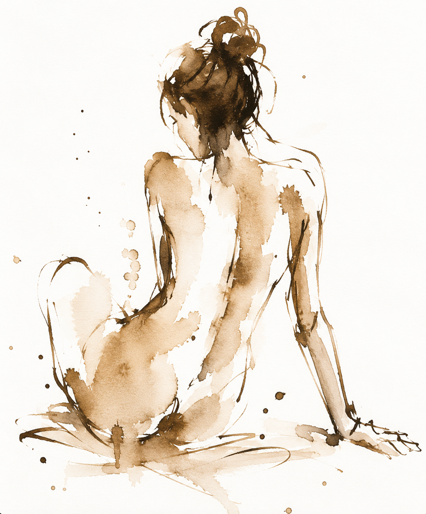 Life Drawing Using Watercolours With Tom Shepherd